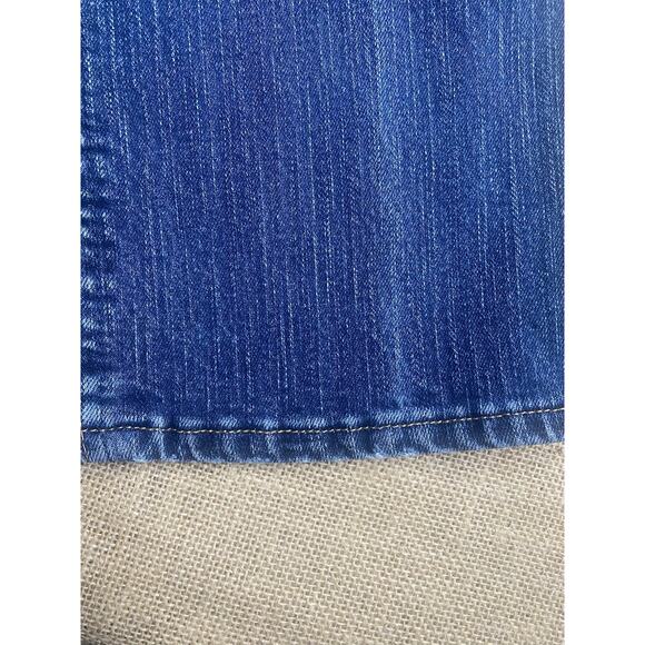 Wrangler Q-Baby Womens Jeans Size 15/16x34 Blue Denim Mid Rise Stretch Bootcut - Picture 2 of 7